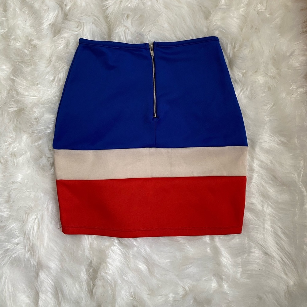 Color Blocking Skirt - Picture 2 of 6
